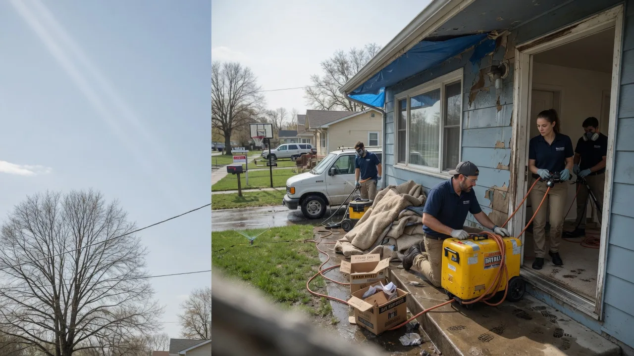 Basement Flood Cleanup in Boscobel, WI near me
